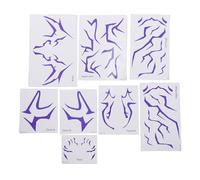 TARSHYRY Anime Temporary Stickers, HD Printed Water Proof Sweat Skin Friendly, with Quick Transfer Design, for Cosplay Role Playing Kpop Party (Type 1)