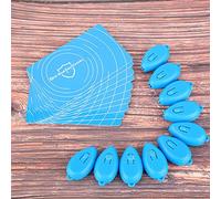 TARSHYRY Anti Blue Light Test Card, Eyeglasses Anti Blue Light Test Detection Card 10 Set Professional Generator