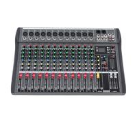 TARSHYRY Audio Mixer Professional 12 Channel Clean and Clear Sound Mixing Console for Home Parties Broadcast AC100-240V