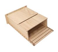 TARSHYRY Bat House, Outdoor Single Storey Wooden Garden Eaves Bat Boxes For Outside Small Houses with Single Storey House For Bat Houses Supplies