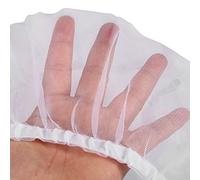 TARSHYRY Bird Cage Accessories, Parakeet Cage Accessories 1PC Bird Cover Only with Options to Suit Your Home Decor Seed Catcher for Easy Maintenance (White)