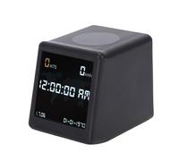 TARSHYRY Bitcoin Lottery Miner, WiFi Bluetooth Digital Clock with 1060kH/s Hash Rate and Weather Temperature Humidity Display, for Mining and Home Office Use (Black)
