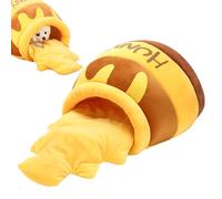 TARSHYRY Cat Cave Bed,Cat Bed for Indoor Cats,Washable Cushioned Pillow,Warm Soft Removable Cushion Honey Pot Shape Cute Pet Bed House for Puppy