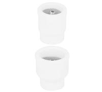 TARSHYRY Ceramic Welding Cup, Ceramic Shield Cup 2Pcs White Welding Equipment Tig for WP-17/18/26/9/20 Agon Arc Gun 10# 12# Manual Tool