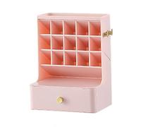 TARSHYRY Cosmetics Storage Box Multifunction Large Space Makeup Organizer Drawer for Jewelry Lipstick Cosmetics (Pink)