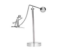 TARSHYRY Desk Toys, Swing Toy Art Balance Gadgets Perpetual Motion Balance Ball with 5.5in Size Ornament Physics Balancing Art Desktop Decor for Students Home Office