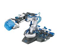 TARSHYRY DIY Hydraulic Robot Arm Assembly Kit for Kids Educational Mechanical Toy for Science Experiments (101 blue)