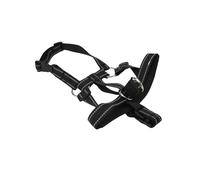 TARSHYRY Dog Head Collar, Neoprene Padding Muzzle Leash with Reflective Adjustable Straps and Safety Strap, for Pet Training and Walking (L)