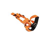 TARSHYRY Dog Head Collar, Neoprene Padding Muzzle Leash with Reflective Adjustable Straps and Safety Strap, for Pet Training and Walking (XL)