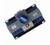 TARSHYRY Dual Power Automatic Transfer Switch, Automatic Transfer Switch Plastic Easy Installation Generator for Office Buildings, Public Places