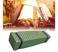 TARSHYRY Egg Crate Soft PVC Thickened Foldable Sleeping Mat Double Outdoor Camping Pad (186 * 57)