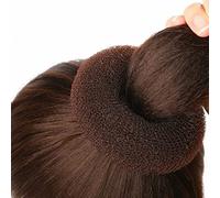 TARSHYRY Elastic Hair Donut Bun Maker Kit with Bands and Pins for Various Hairstyles
