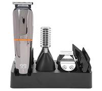 TARSHYRY Electric Hair Clipper Shaver Body Trimmer Multi Functional Ergonomic Design Lithium Battery Rechargeable 6 Cutter Heads 99 Minutes