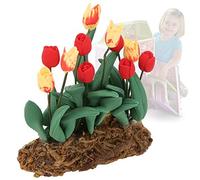 TARSHYRY Fairy Garden Plants, Mini Flower Bouquet 1:12 Miniature Wedding DIY Craft Miniature Flowers Simulated Static Scenery Micro Landscape Model