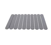 TARSHYRY Foldable Dish Drying Mat, Diatomaceous Earth Stone Drying Pad with Non Slip Backing, Super Absorbent Quick for Kitchen Counter, 24 x 16 Inches