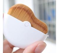 TARSHYRY Foundation Brush with Rotating Protective Cover, Makeup Foundation Brush Wave Shape High Density Soft Liquid, Makeup Face Blush