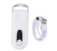 TARSHYRY Heated Eyelash Curler with Silicone Pad for Women, 3S Fast Heating 24H Lift for Long, Mini Electric Lash Curler Lash Lift to Style Eyelashes Rechargeable Travel Eyelash Curlers (White)