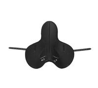 TARSHYRY Horse Saddle Pad Shock Absorbing Non Slip Protective Riding Mat Comfortable Microfiber Black for Dressage Jumping Competitive Equestrian Events