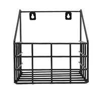 TARSHYRY Horse Stable- Large Wall-Mounted Wire Basket for Tack Room Storage,Coated Metal, 9.25 x 6.77 x 10.04 Inches, Includes Mounting Screws