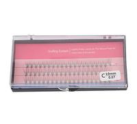 TARSHYRY Individual False Eyelashes Cluster Extensions 0.07mm Lifelike Lashes Grafting Tool for Professional Cosmetic Store Imitated 8mm 10mm 12mm 60pcs (10mm)