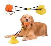 TARSHYRY Interactive Dog Toy, Suitable for Small Medium Large Dogs, Chew Ball Rope Suction Cup Puppy Training Toy Bite Promotes Teeth Health With Fun Play Time