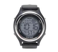 TARSHYRY Kids Digital Watch, 50m Shockproof Alarm Stopwatch EL Backlight, with Soft Strap for Boys Girls Teenagers Students (Black)