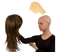 TARSHYRY Latex Bald, Stretchy Tear Bald Wig Cap for Halloween Costume, with Smooth for Adults Kids Cosplay Party Dress Up (TARSHYRYgtEQ-10352005)