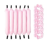TARSHYRY Lazy Hair Curler Set Foam Rollers Big Wavy Curling Tube Hair Curler Button Home Tubes (with Hair Bands)