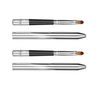 TARSHYRY Lip Scrub Brush 2pcs, Lip Brush For Lipstick Single Head Makeup, For Lipstick Gloss