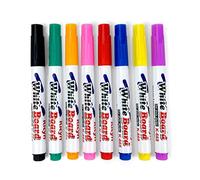 TARSHYRY Magical Water Painting Pen Toy Whiteboard Dry Erase Pen 12 PCS Bright Colors Non Ink Quick Drying Smooth Writing for Children Drawing Classroom Teaching Office Meeting (09)