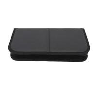 TARSHYRY Makeup Brush Bag, Large Travel Brush Holder, Portable Brush Cup with 23 Holes, PU Leather, Foldable Stand-up, for Makeup Artists