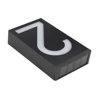 TARSHYRY Marquee Letters, Numbers Decorative LED Light Up Number Letters LED Sign Light Up Door Address Plate (Number 2)