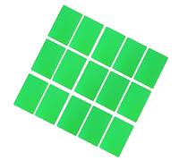 TARSHYRY Metal Business Card Blanks, Metal Business Cards 50PCS Aluminum Name Engraving 2.1x3.4in for Company's Culture and Personal Demeanor (Green)