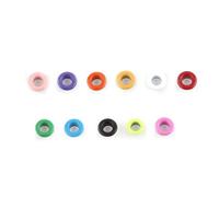 TARSHYRY Metal Grommets, Eyelets and Grommets 100Sets 5mm with 100 Sets of Washers, Scrapbook Eyelets Metal Set for Craft, Clothing, and Accessories (Mixed Color)