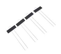 TARSHYRY Metal Plant Labels Galvanized Steel Garden Markers Eco-Friendly Design for Gardening Enthusiasts (Black)