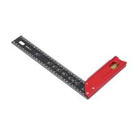 TARSHYRY Metal Ruler, Carpenter Tools 12 Inch Right Angle Ruler Aluminium Alloy Multifunctional High Accuracy Thickened Right Angle for Engineer Carpenter