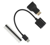 TARSHYRY Micro USB to USB Female Adapter Cable 40P for Mini HD Devices Power and Data Sync Cord for Small Computers and Projects