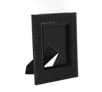 TARSHYRY Mini Photo Frames Small Picture Frames Tiny Photo Holders 3 Inch Decorative Standing Fram e with Rivet Design for Mini 12 11 9 8 7 E V O Picture (Black)
