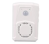 TARSHYRY Motion Sensor Sound Player Infrared Voice Activated Speaker MP3 Customizable Audio Broadcast with Adjustable Volume for Supermarkets Convenience Stores ABS 3.54x2.36x0.98in