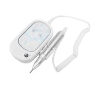 TARSHYRY Nail Drill Machine, Professional Manicure Tool with LED Screen 35000 RPM Portable Nail Grinder for Home Salon Use, 2600mAh Battery Pearl Finish