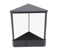 TARSHYRY Non Reversing Mirror, True Reflection Makeup Mirror with Dual System for Accurate Facial Recognition, No Left Right Reversal, Calibration Needed, Hairstyling Skincare Sh (Black)