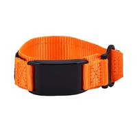 TARSHYRY Nylon Strap Fit for WHOOP 5.0 Adjustable Soft Sweat Proof Washable Nylon Watch Band Replacement for Sports Fitness Everyday Wear (Orange)