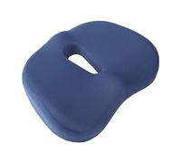 TARSHYRY Orthopedic Gel & Memory FoamCushion, Coccyx and Sciatica Pain Relief with Breathable Design, Ergonomic Support for Office, Car, Home - Black (Navy Blue)