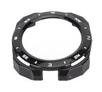 TARSHYRY PC Bumper Case Hard Shockproof Impact Protective Case Frame for Cyber Smart Watch Suitable for Men Women Office Outdoor Activity (Black White)