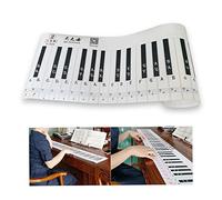 TARSHYRY Piano Keyboard Stickers, Piano Note Stickers for Beginner Student 88 Key Keyboard Finger Simulation Practice Tool Teaching Aid