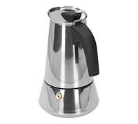 TARSHYRY Pot Stovetop Coffee Maker Premium Stainless Steel Italian Machine for Home Travel Office Durable Rust Compact Lightweight Mirror Finish ((304) No. 6 Pot Belly Style 300ML)