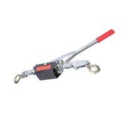 TARSHYRY Power Rope Puller, Wire Power Puller 2Ton Wire Rope Hand with 2 Hooks Heavy Duty Steel Construction, Powerful System Gear Winch Ideal for Construction, (2T)