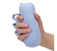 TARSHYRY Professional Finger Separator Anti Stick Finger Aid Protector Bed Elderly Care Pad Soft Cotton Material Breathable Fast Dry Reusable for Long Bedridden Patients Stroke H (Blue)