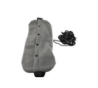 TARSHYRY Reptile Sling Carrier Bag, Soft Leather Wings and Lightweight Nylon Leash with 3 Adjustable Pads, for Small Pets Like Lizards Chameleons Guinea Pigs (Gray)