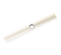 TARSHYRY Rotatable Cutting Comb, Professional Barber Styling Comb with Ball Bearing for Smooth Glide, Compact Hair Cutting Tool for All Hair Types Men Women (White)